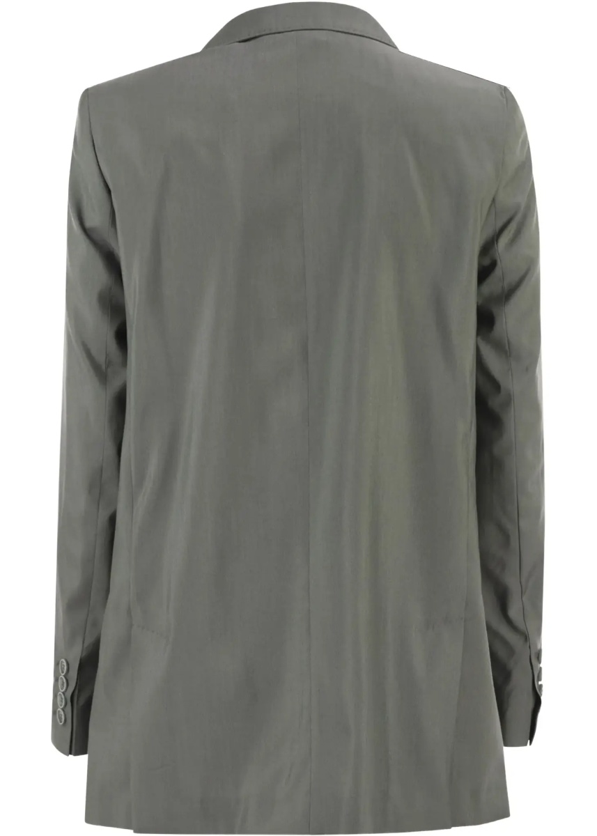 Sacou Mxmalbata Blazer in wool and silk - Img 4