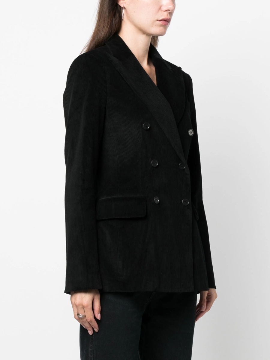 Sacou P.A.R.O.S.H. negru din spandex/elastan si bumbac - Img 3