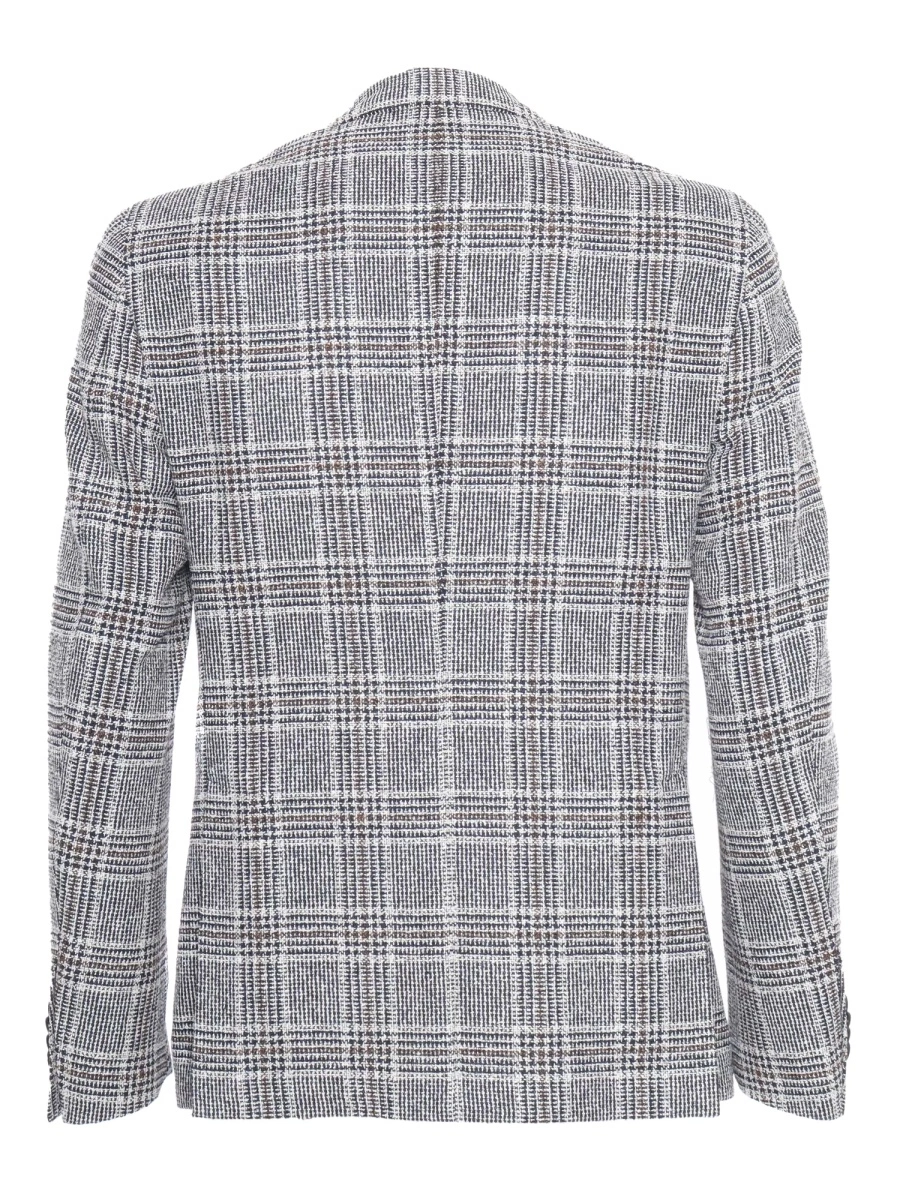Sacou Plaid patterned blazer - Img 3