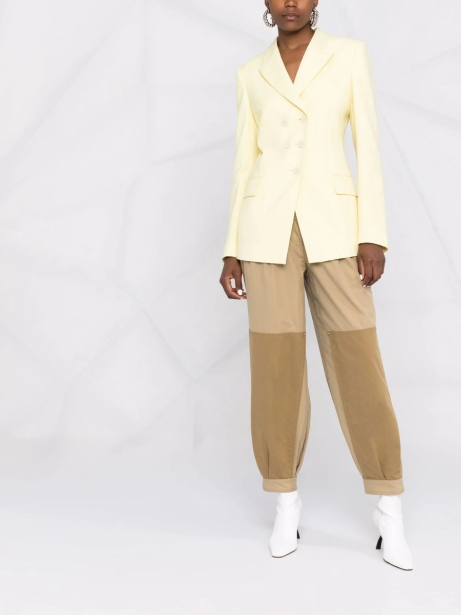 Sacou Stella McCartney galben din bumbac - Img 2