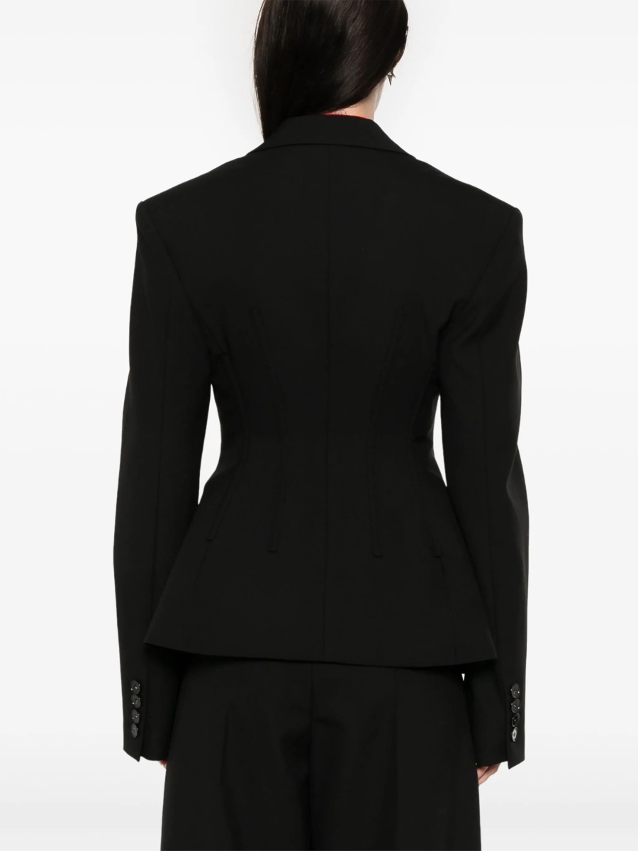 Sacou Stella McCartney negru din lana - Img 4