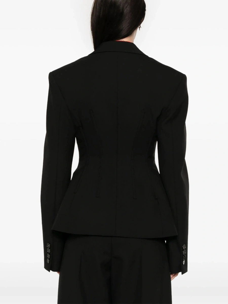 Sacou Stella McCartney negru din lana - Img 4