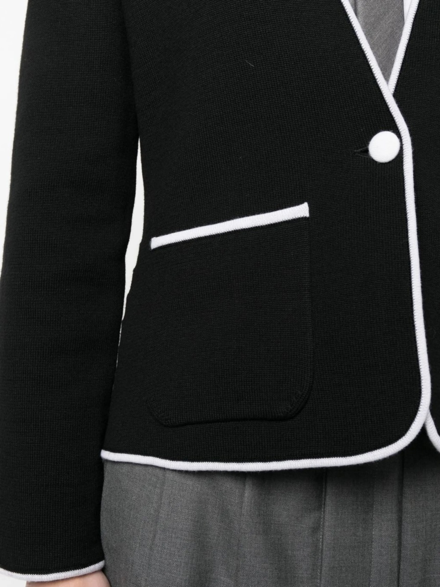 Sacou Thom Browne negru - Img 5