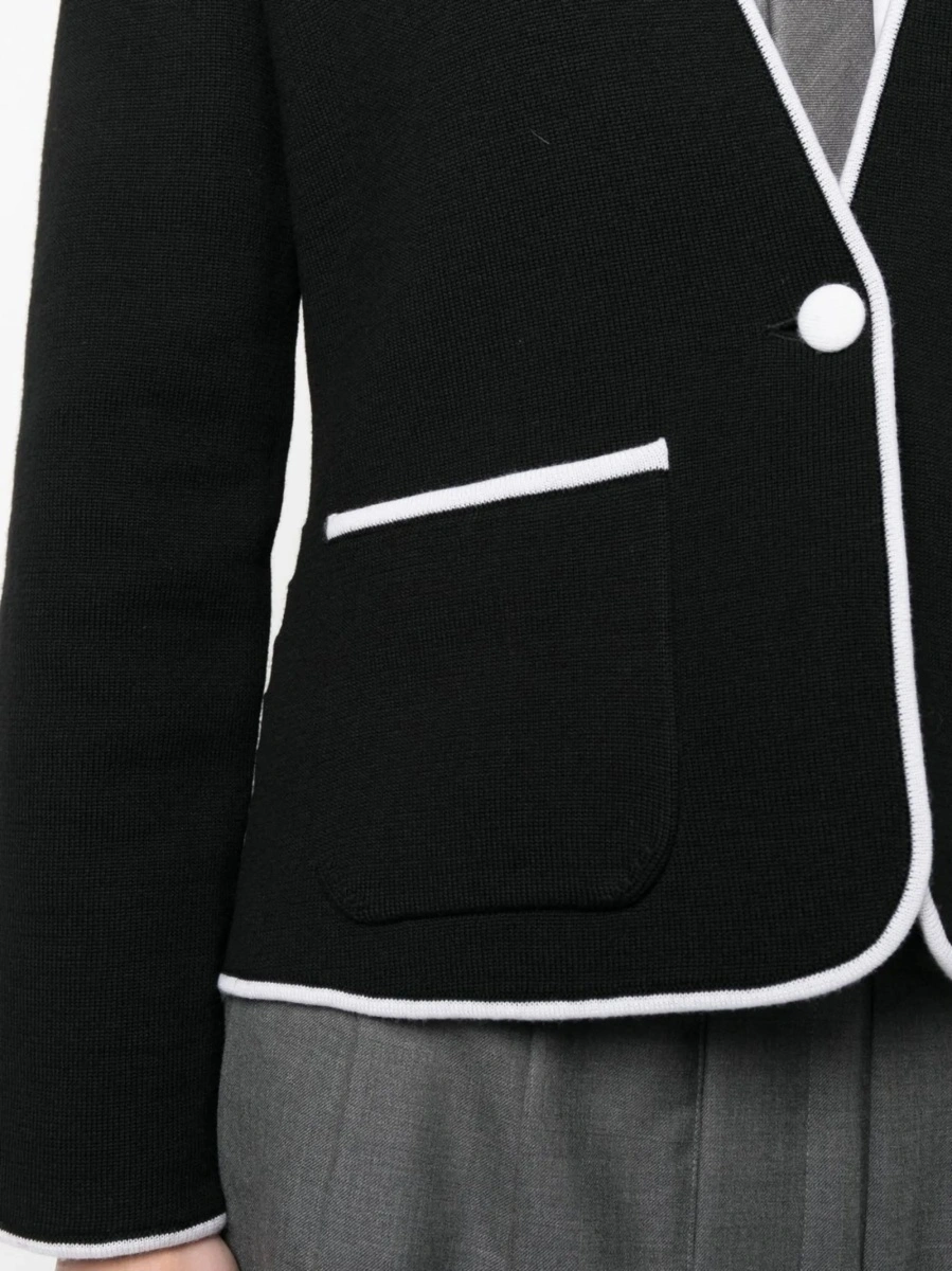 Sacou Thom Browne negru - Img 5
