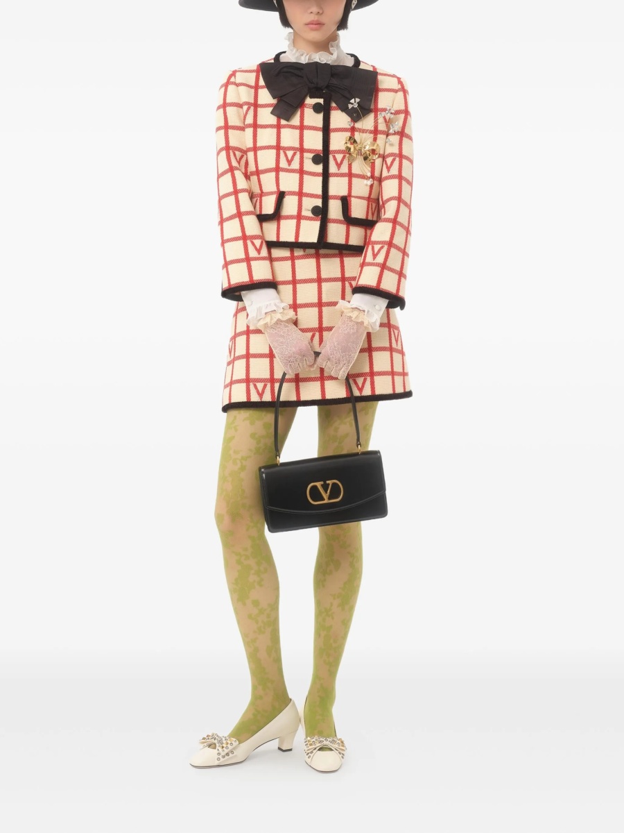 Sacou Valentino Garavani neutru - Img 2