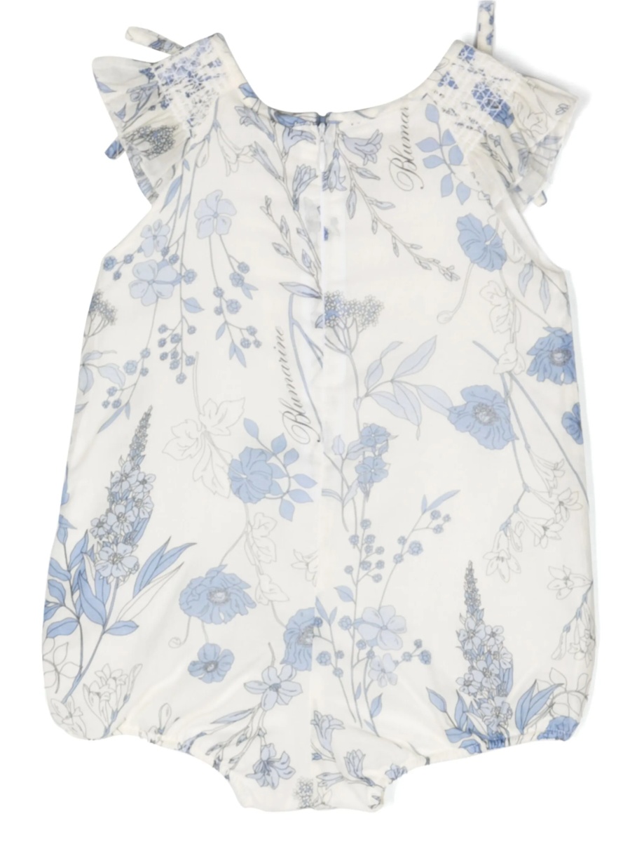 Salopeta Blumarine neutra din bumbac - Img 2