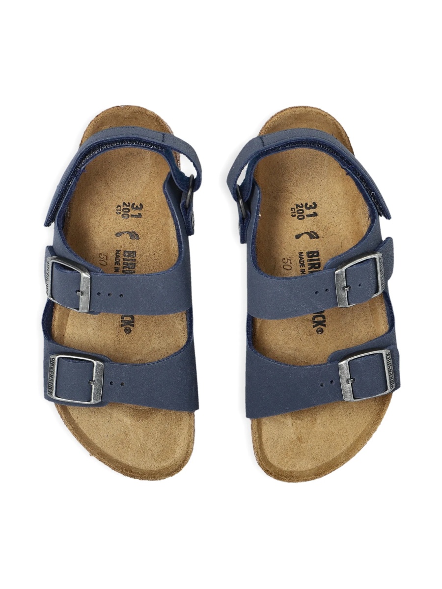 Sandale Birkenstock albastre din piele - Img 4
