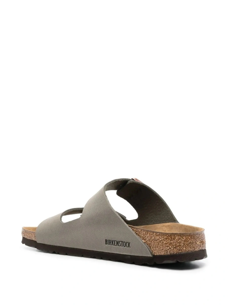 Sandale Birkenstock 'Arizona' gri din piele - Img 6