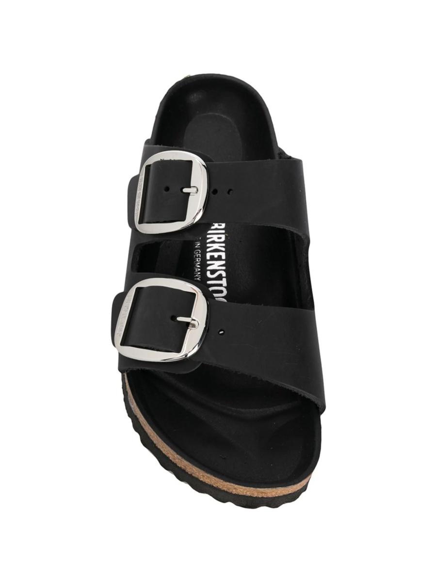 Sandale Birkenstock arizona negre din piele - Img 4