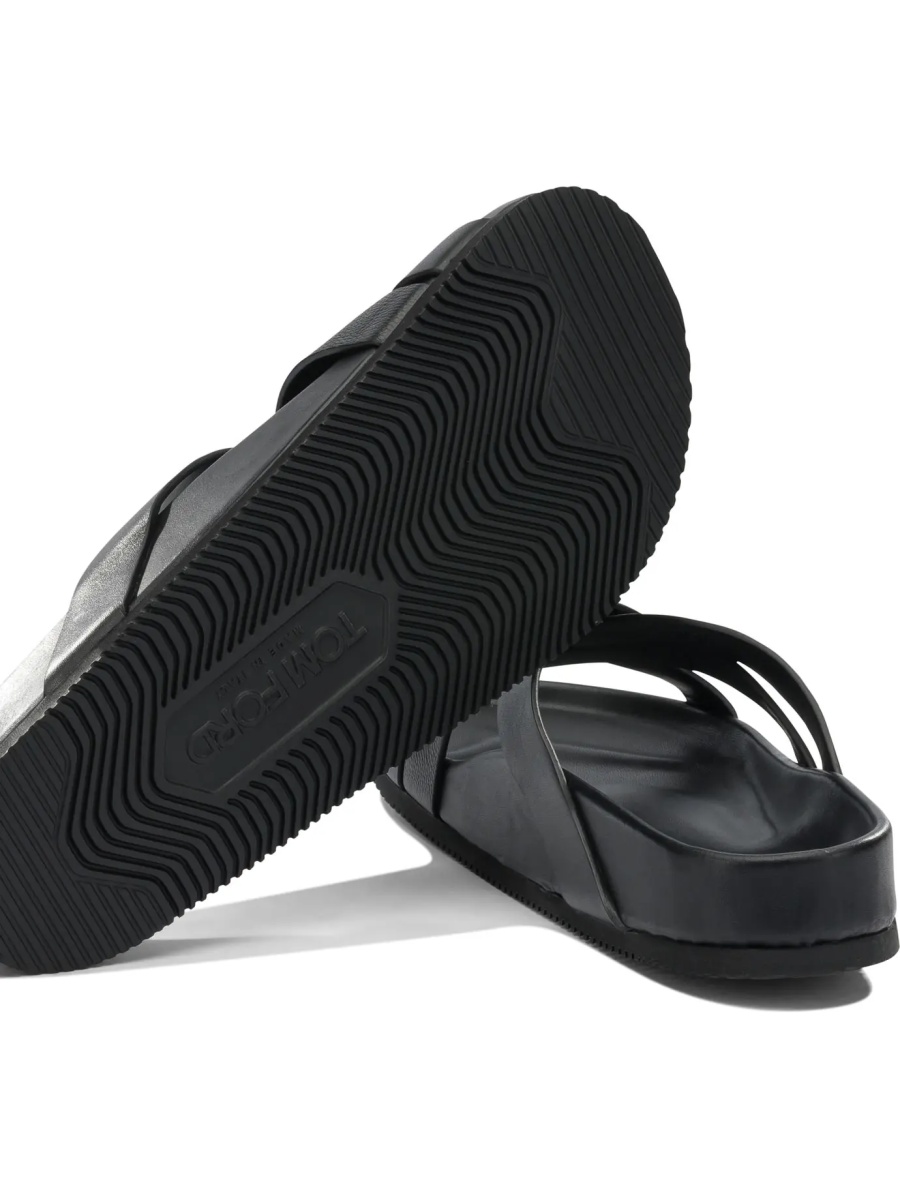 Sandale Braided leather slides - Img 5
