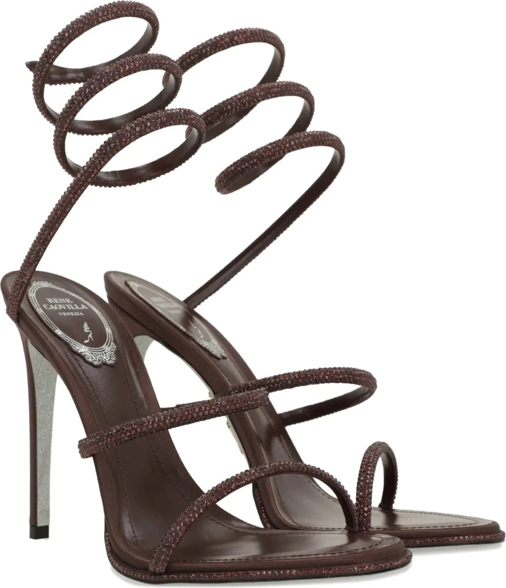 Sandale Cleo Sandals in satin - Img 4