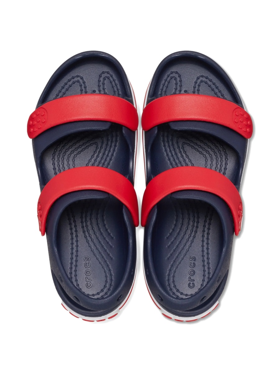 Sandale Crocs albastre din cauciuc - Img 3