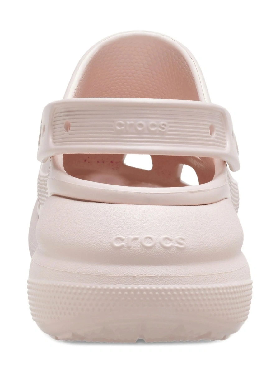 Sandale Crocs roz din cauciuc - Img 2