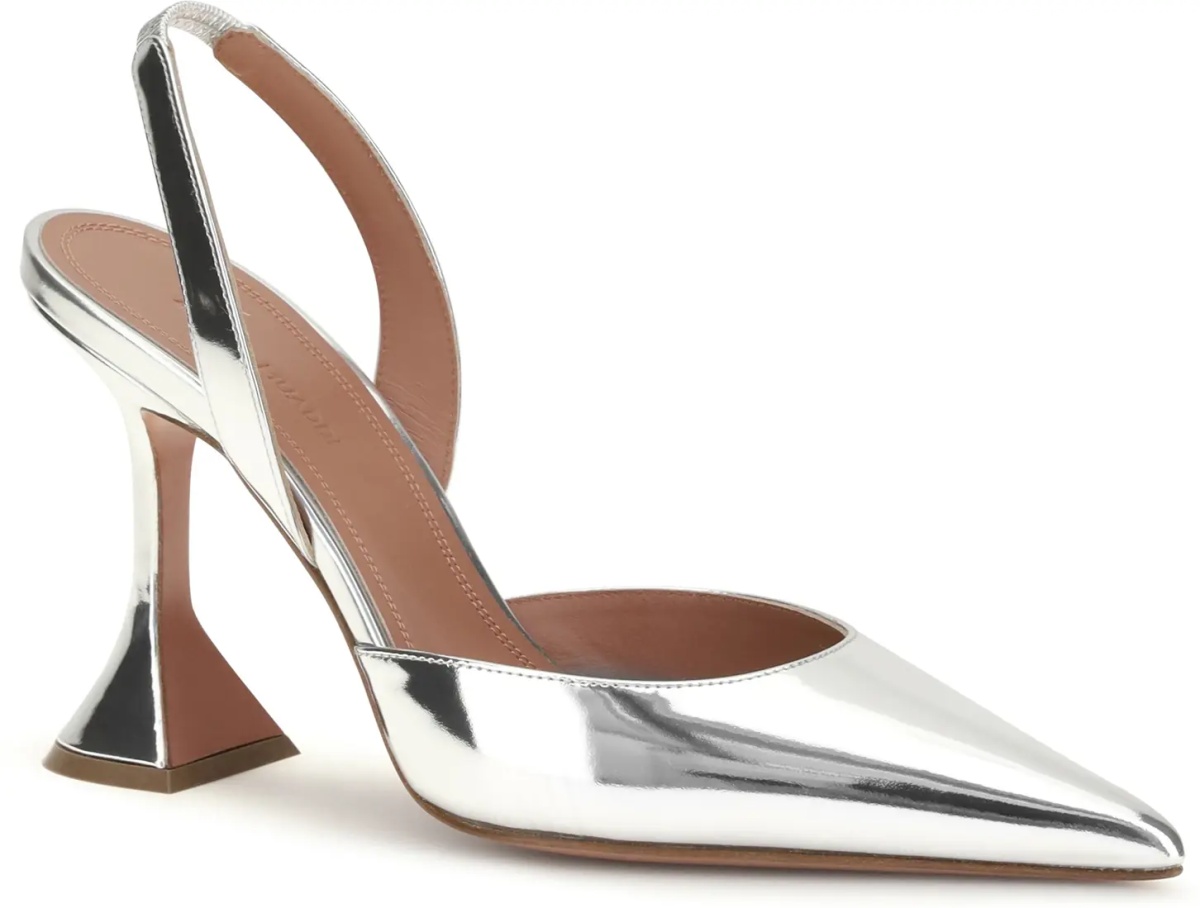 Sandale Holli mirror-finish Slingback Pumps - Img 3