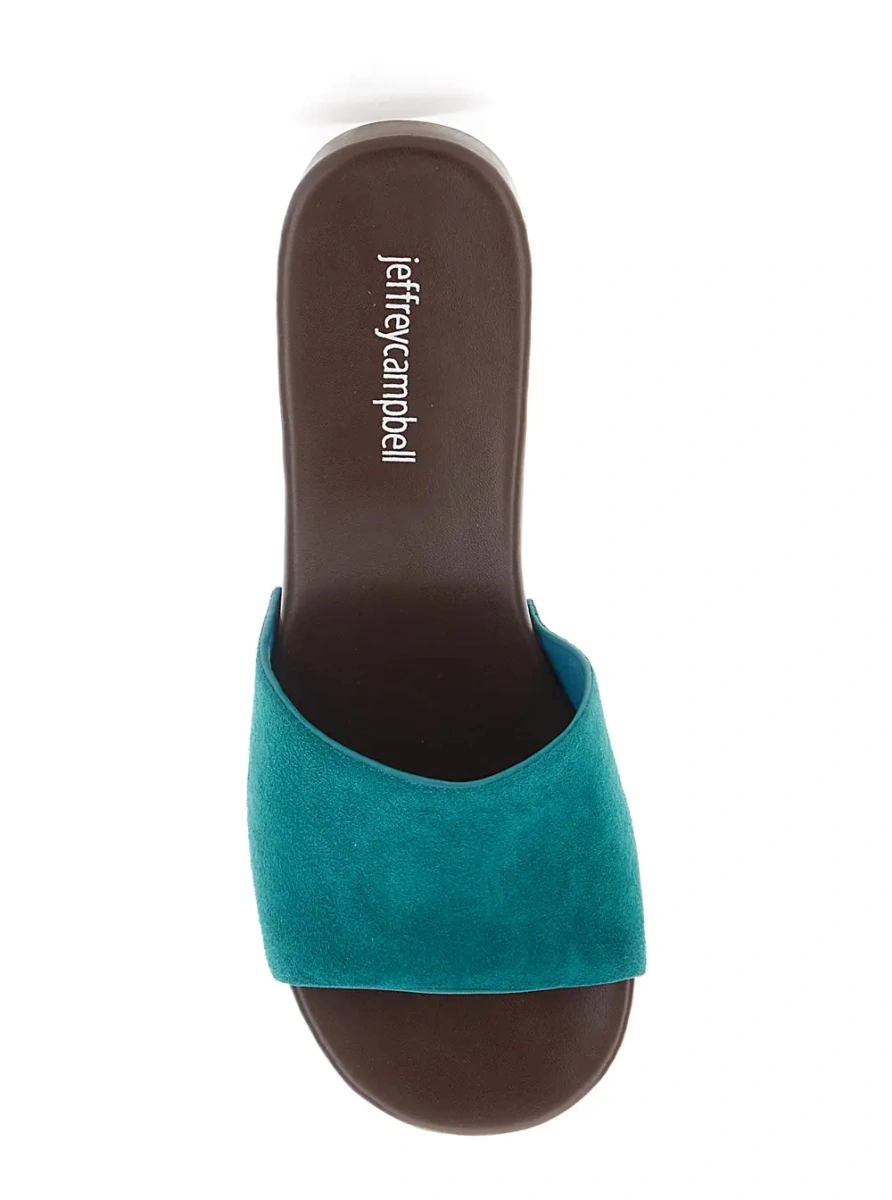 Sandale Jeffrey Campbell albastre din piele - Img 4