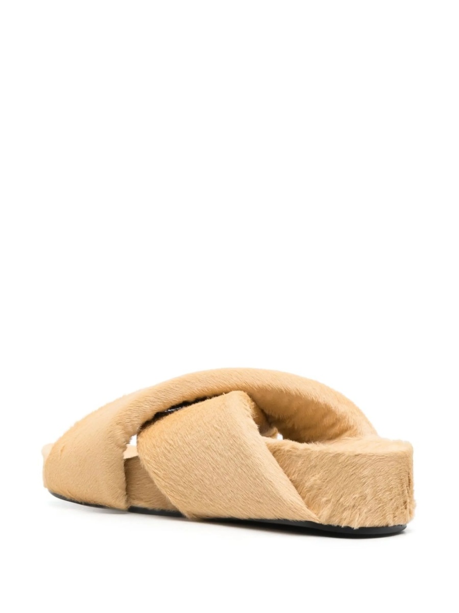 Sandale Jil Sander neutre din piele - Img 3