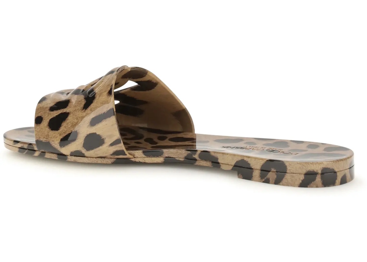 Sandale Rubber Sandals with leopard print - Img 3