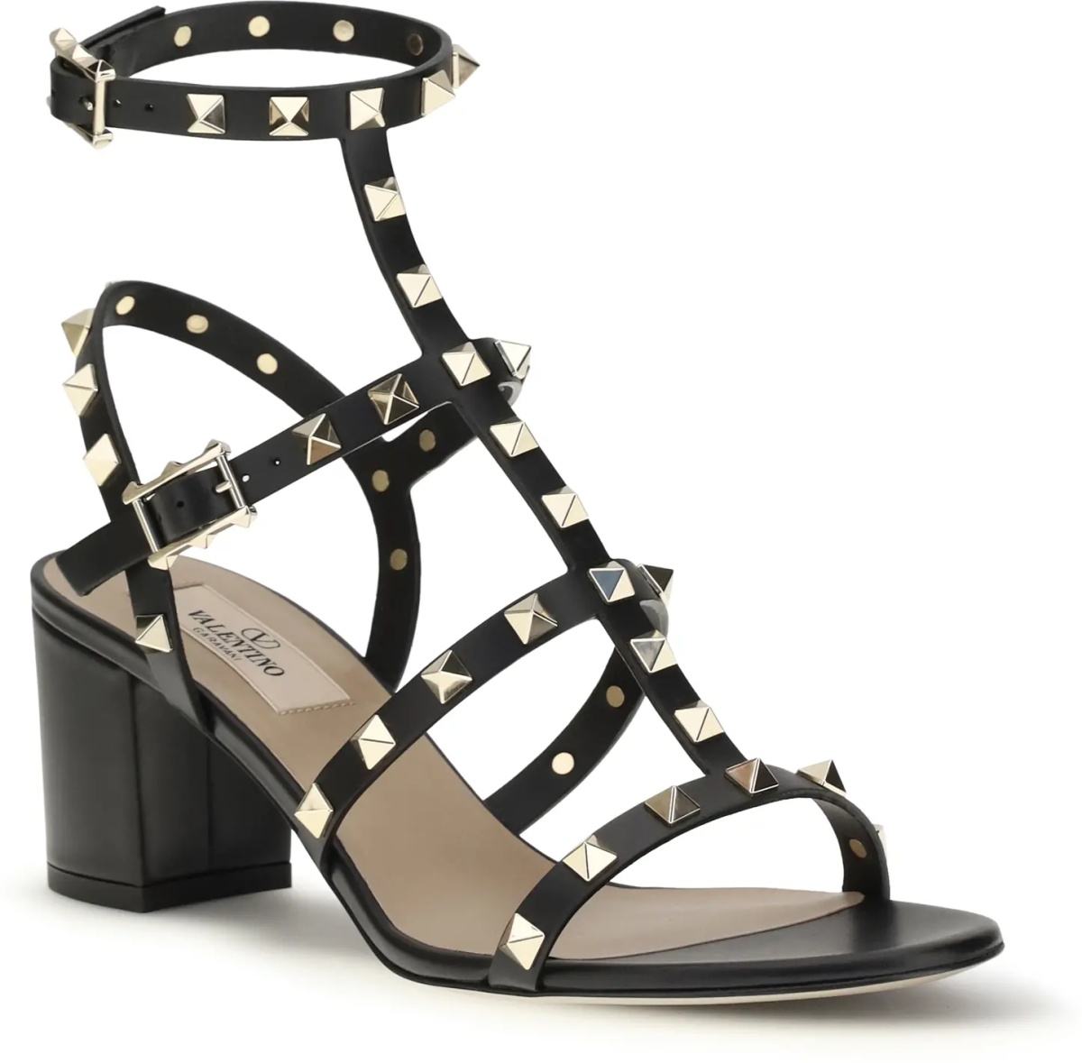 Sandale SANDAL | ROCKSTUD | T. 60 | VITELLO PLUM - Img 2