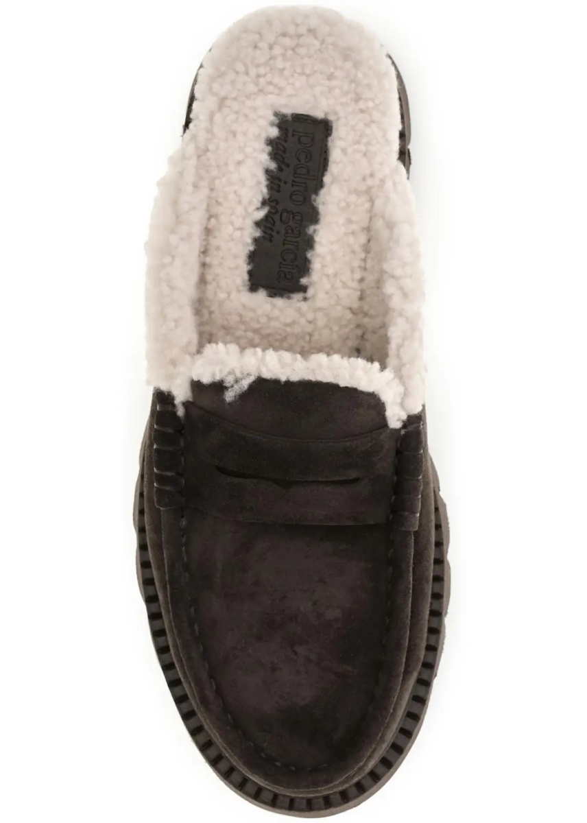Sandale Savy Shearling Mules - Img 4