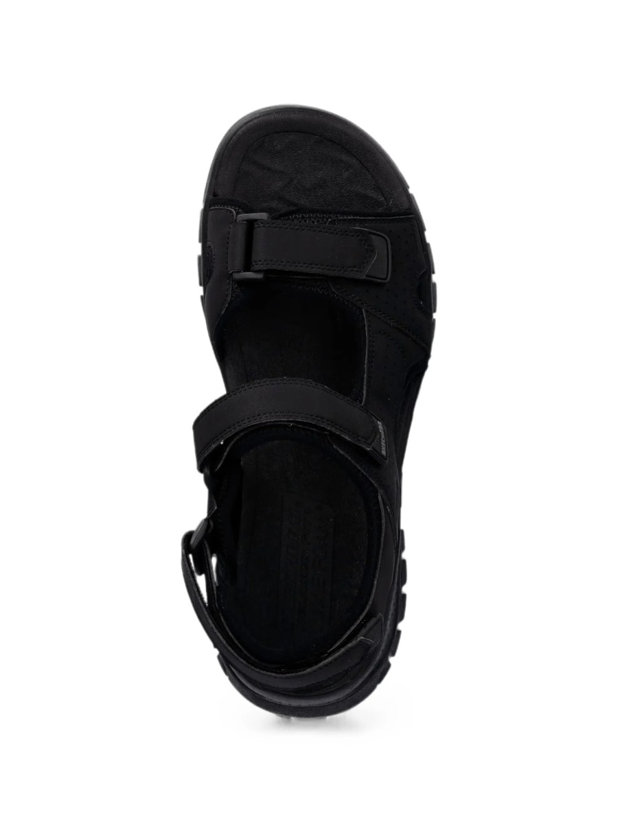 Sandale SKECHERS negre din poliuretan si material textil - Img 3