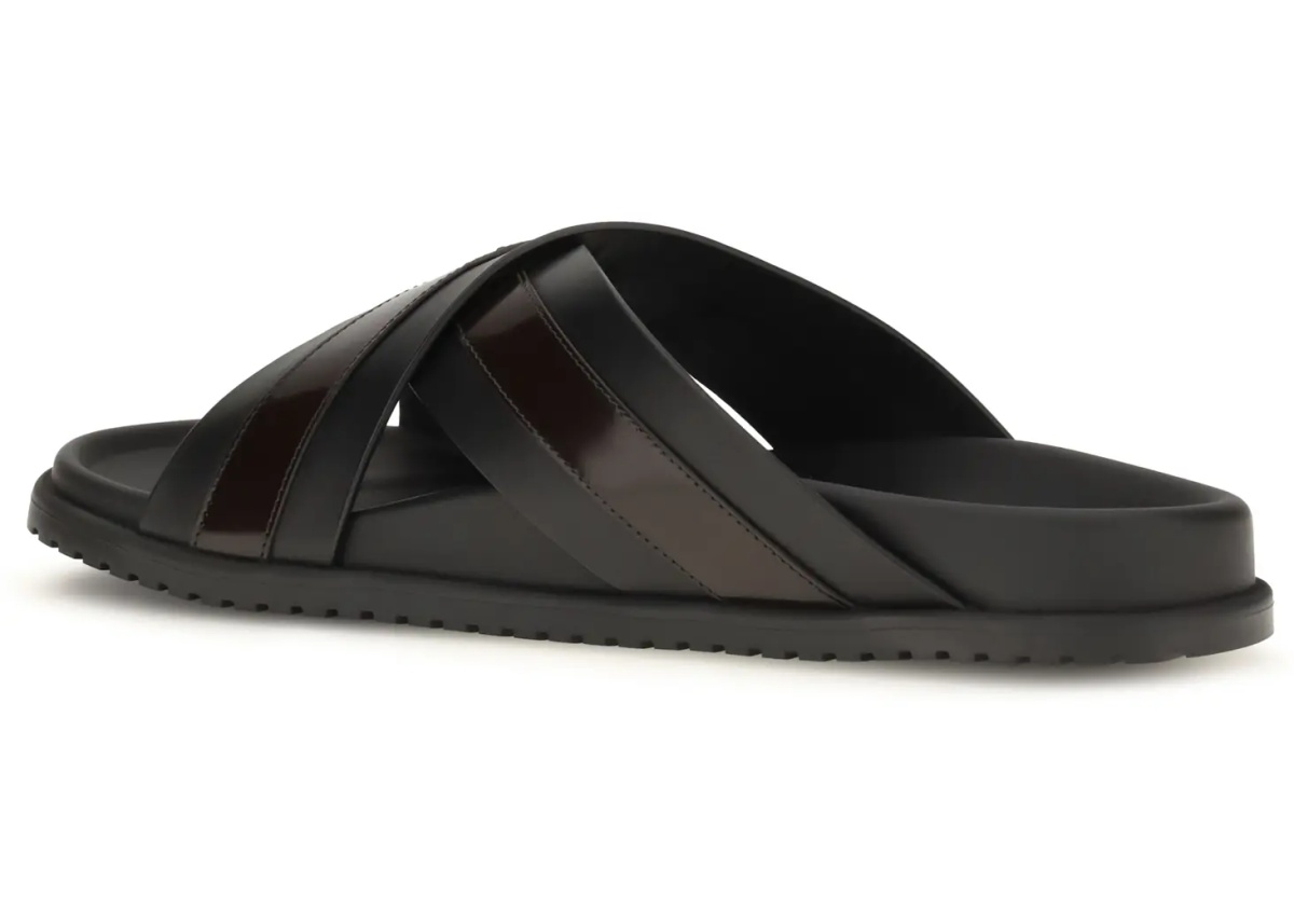 Sandale Smooth calf leather Slide Sandals - Img 3