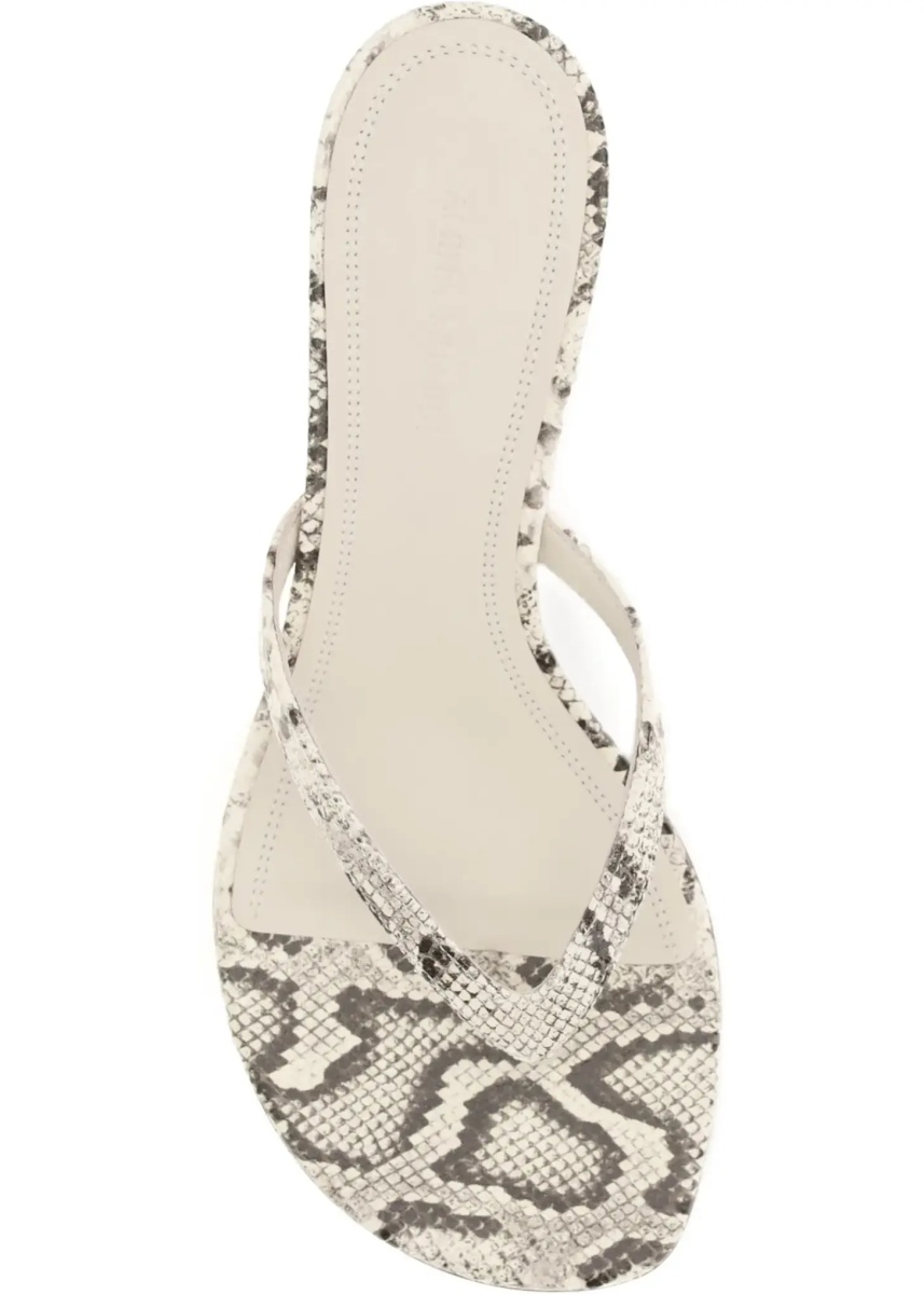 Sandale Snake-print Juliette Thong Sandals - Img 7