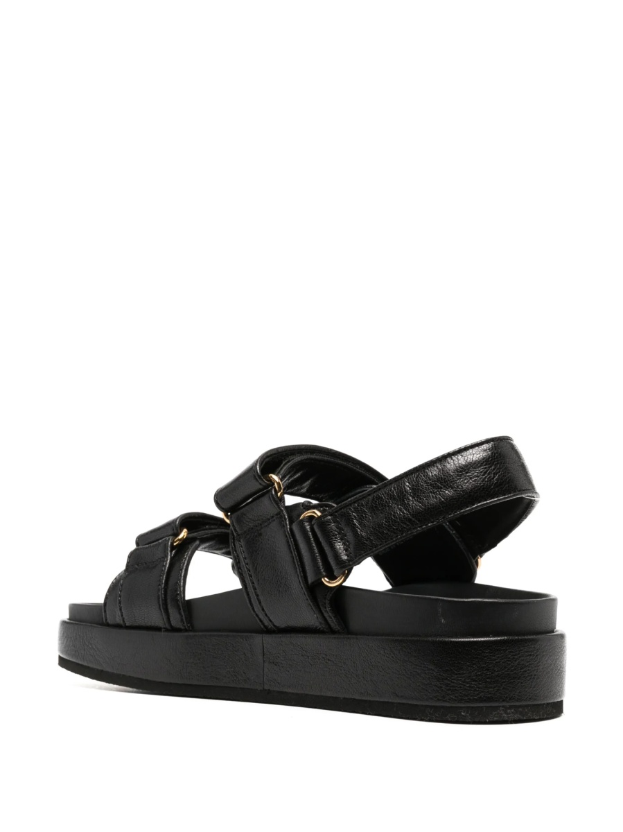 Sandale Tory Burch negre din piele - Img 3