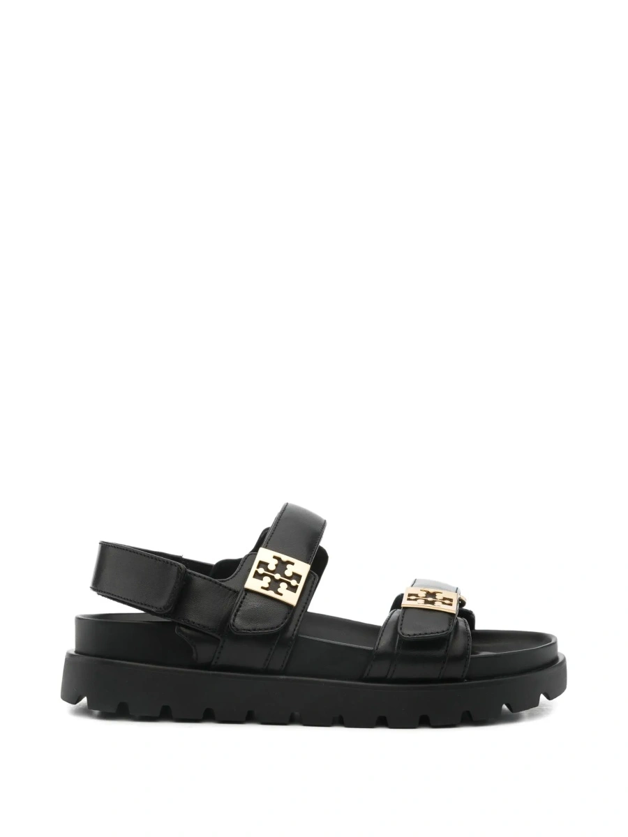 Sandale Tory Burch negre din piele - Img 8
