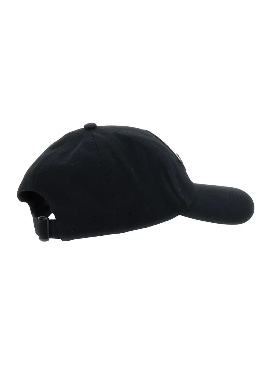 Sapca Moncler neagra din bumbac - Img 2