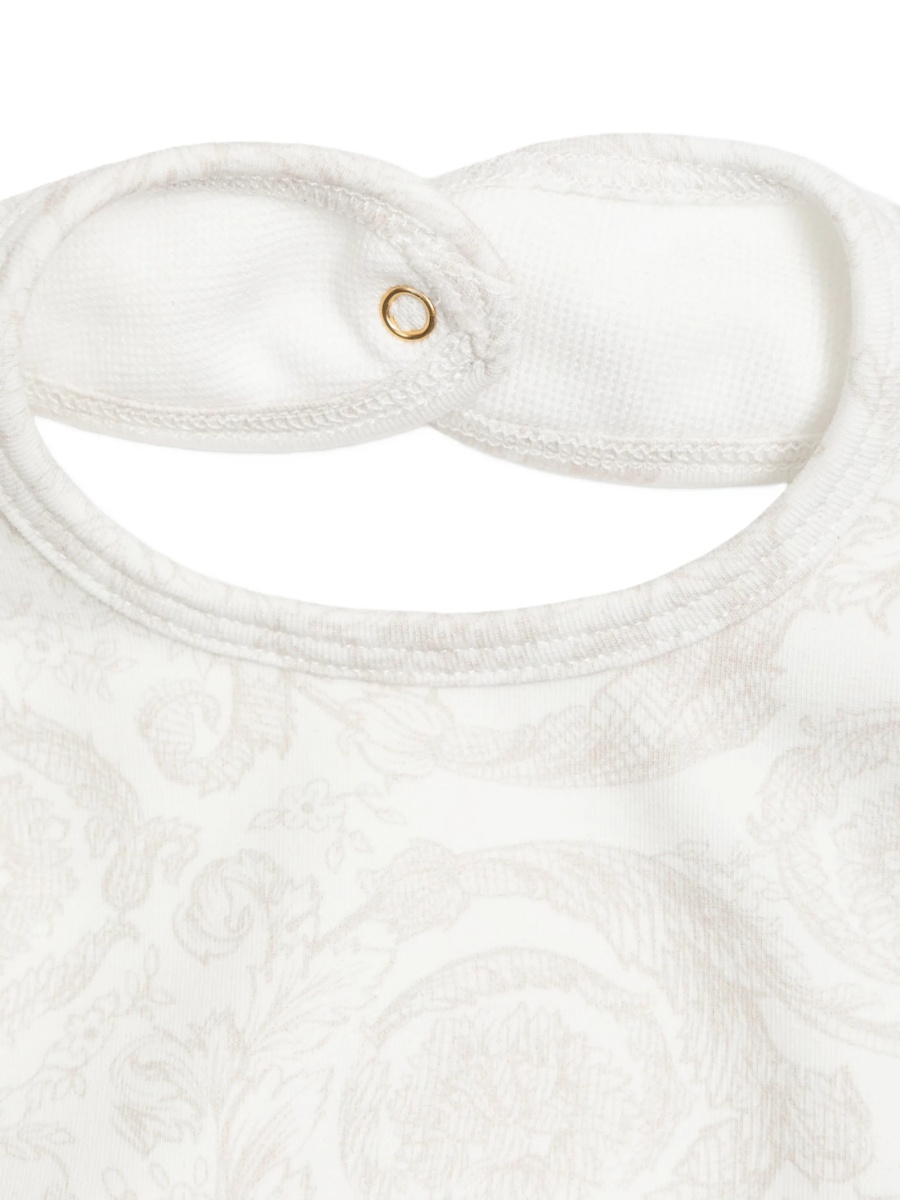 Set Versace alb din bumbac - Img 3
