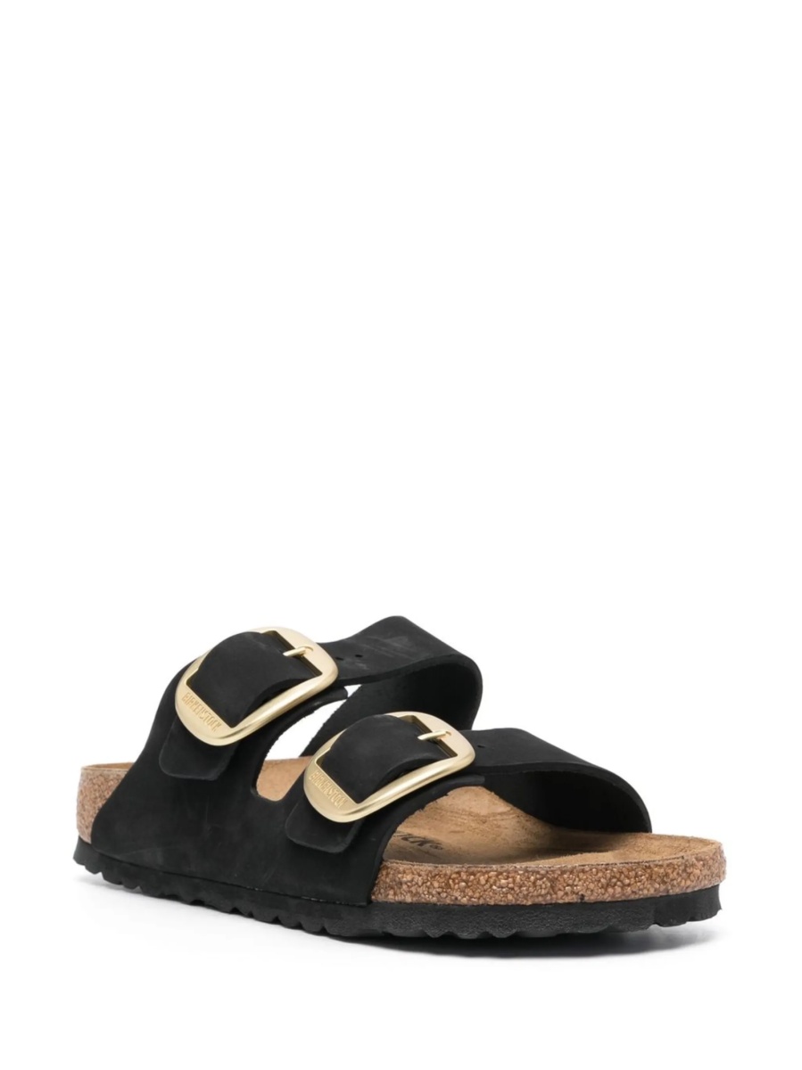 Slapi Birkenstock arizona negri din piele - Img 2
