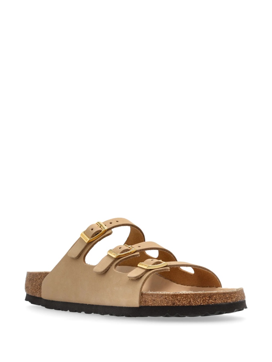 Slapi Birkenstock neutri din piele - Img 2