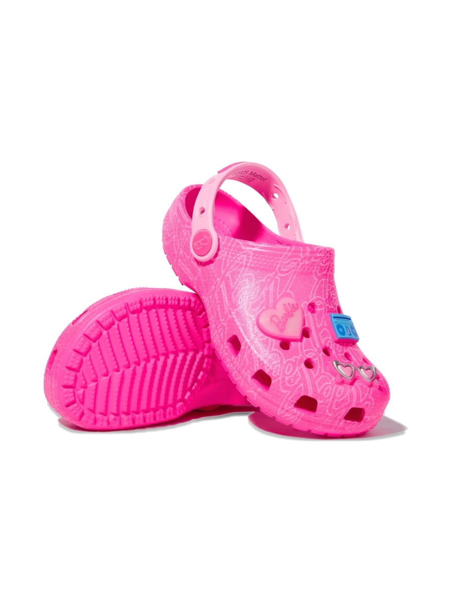 Slapi Crocs roz din cauciuc - Img 2