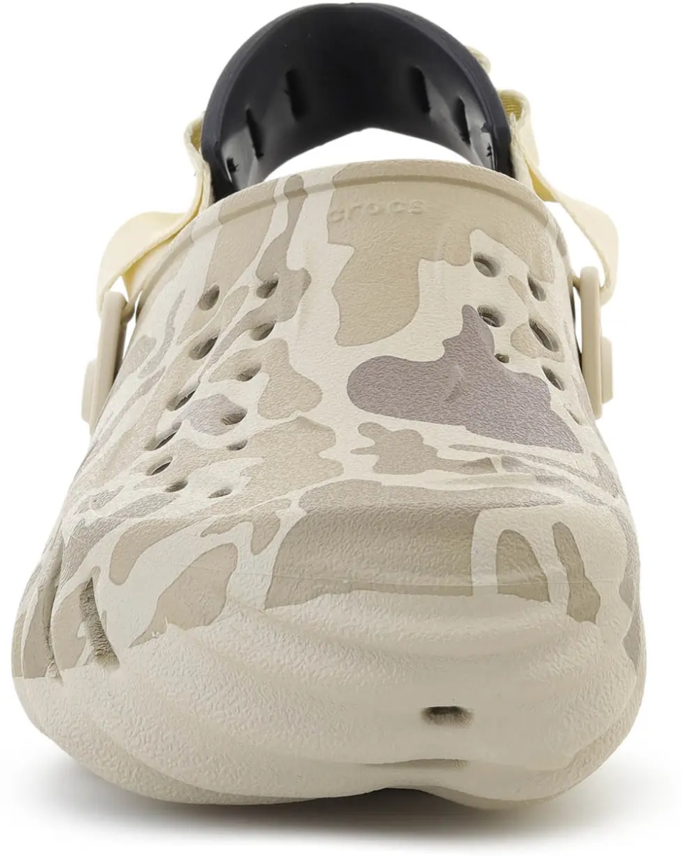 Slapi ECHO DUCK CAMO CLOG BONE/BLACK - Img 2