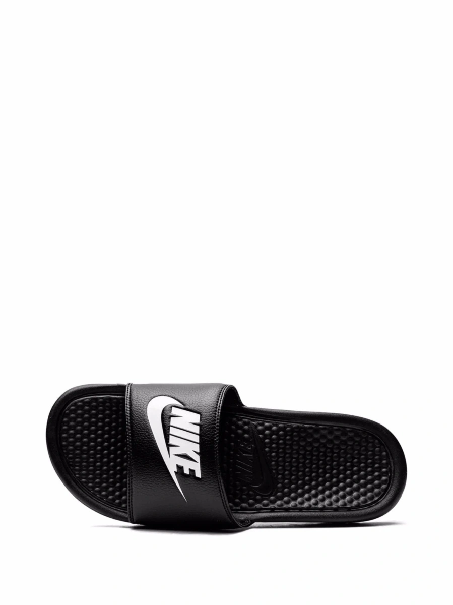Slapi Nike negri din piele - Img 4