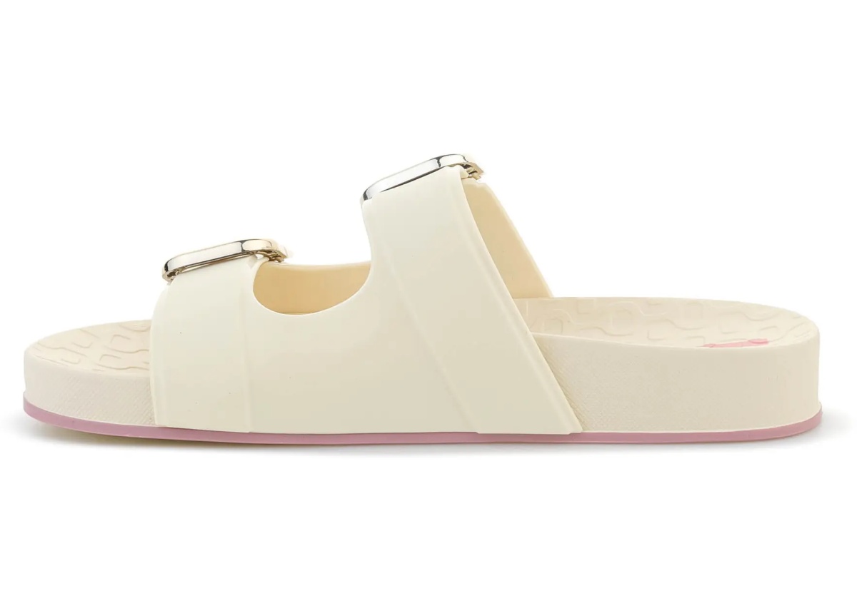 Slapi SHORE SLIDE FEM BEIGE/BEIGE/PINK - Img 4