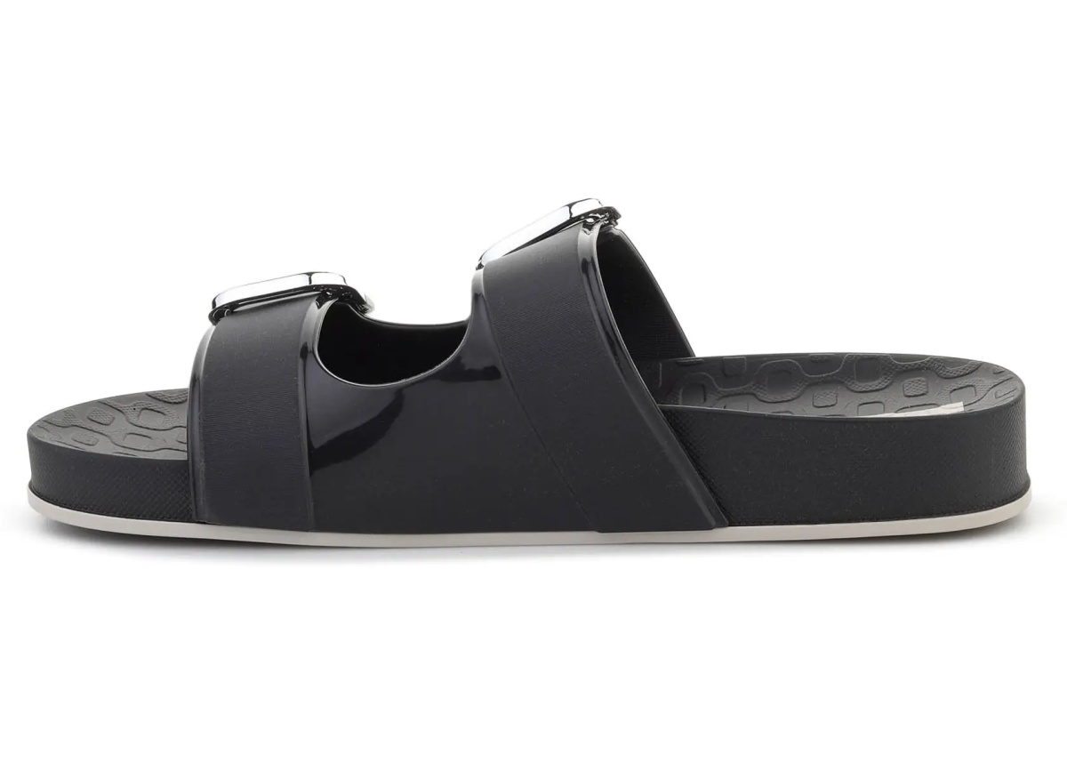 Slapi SHORE SLIDE FEM BLACK/BLACK/BEIGE - Img 4