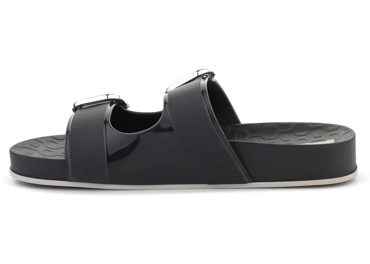 Slapi SHORE SLIDE FEM BLACK/BLACK/BEIGE - Img 4