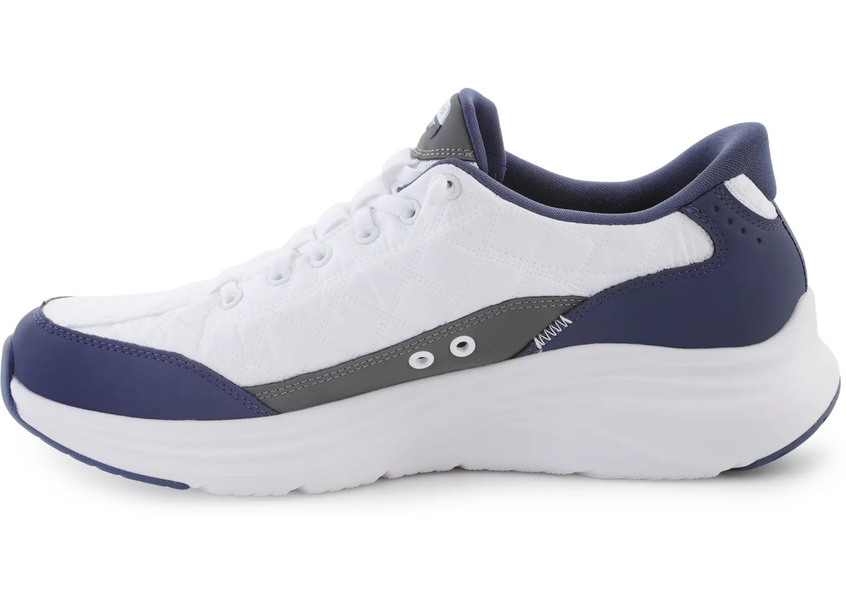 Slip-ins: Contour Foam - Cozy Fit White/Navy - Img 4