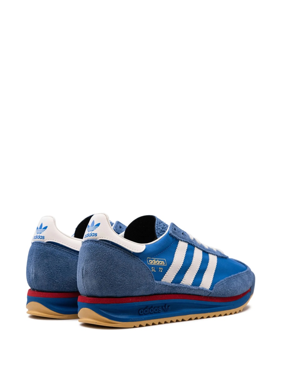 Sneakers adidas Originals albastri din material textil si piele intoarsa - Img 3