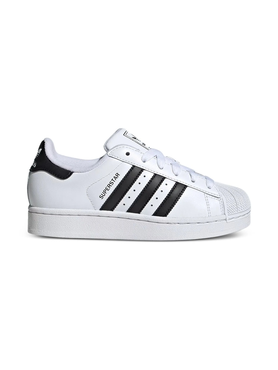 Sneakers adidas Originals albi din poliuretan si piele - Img 2