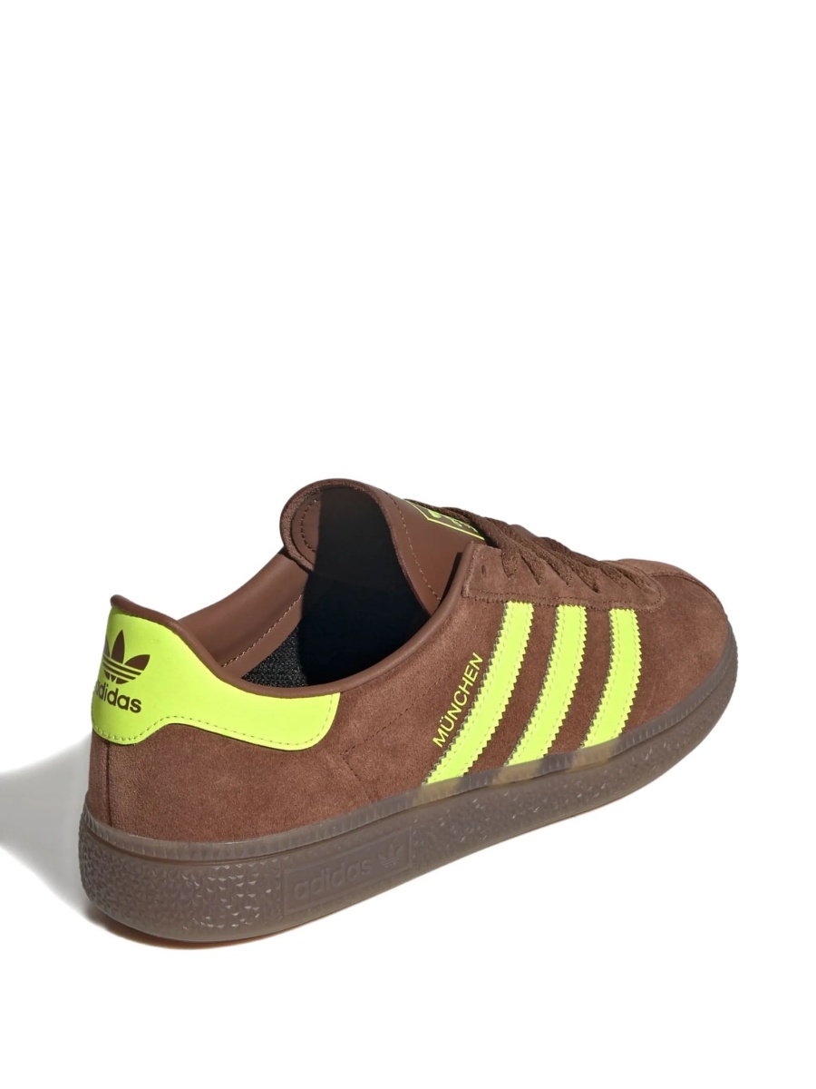 Sneakers adidas Originals maro din piele intoarsa - Img 4