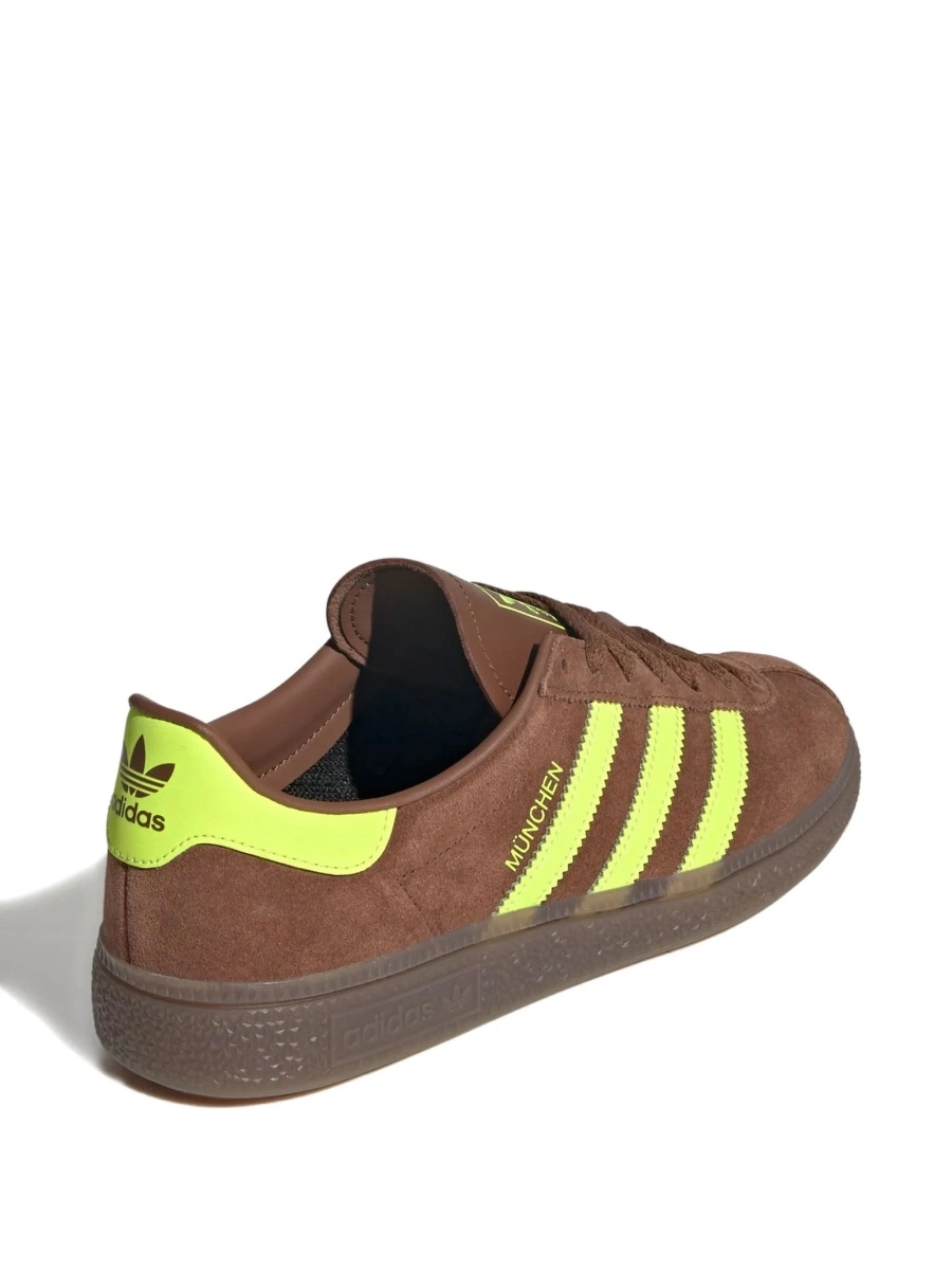 Sneakers adidas Originals maro din piele intoarsa - Img 4