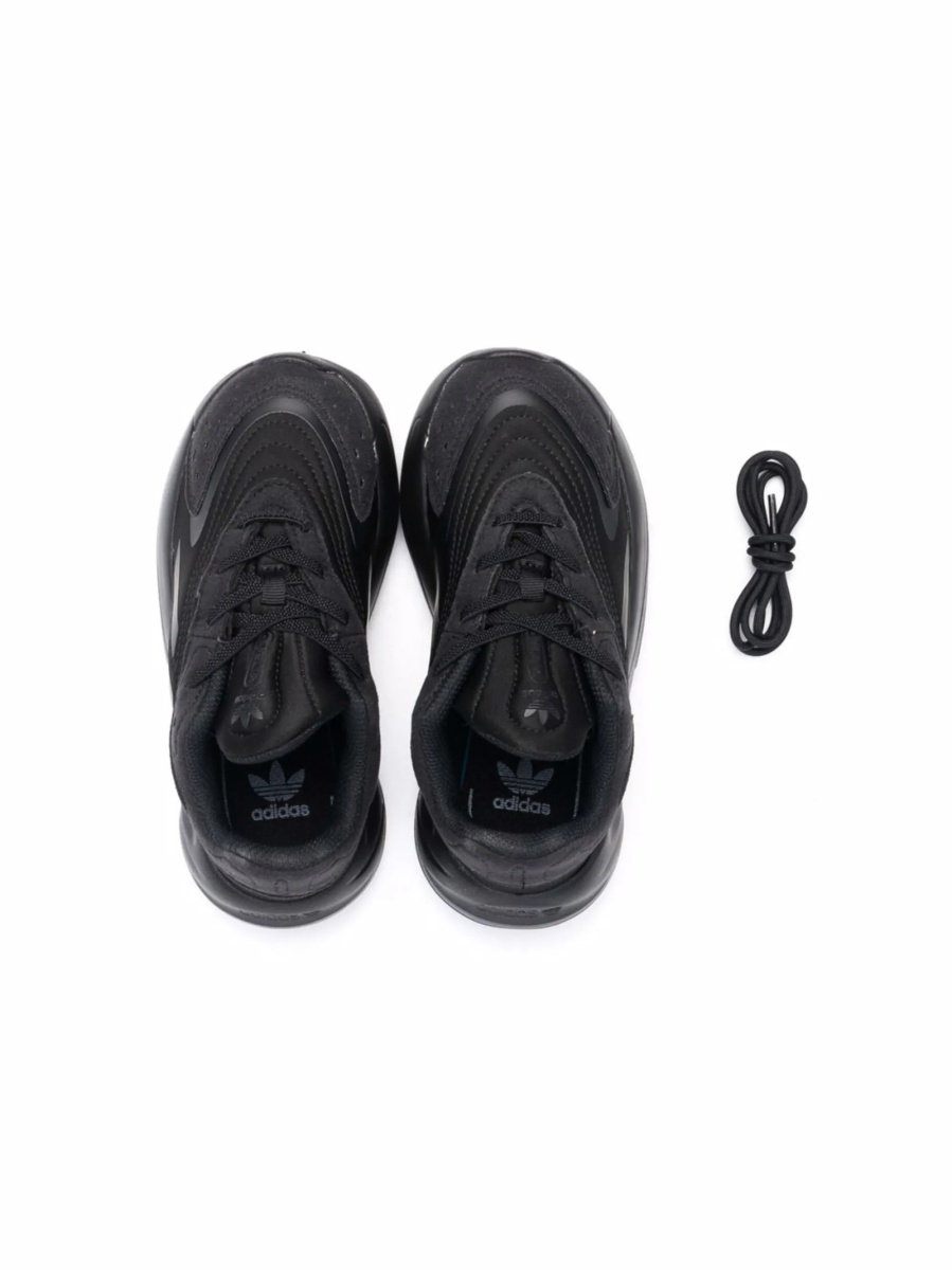 Sneakers adidas Originals negri din material textil - Img 3