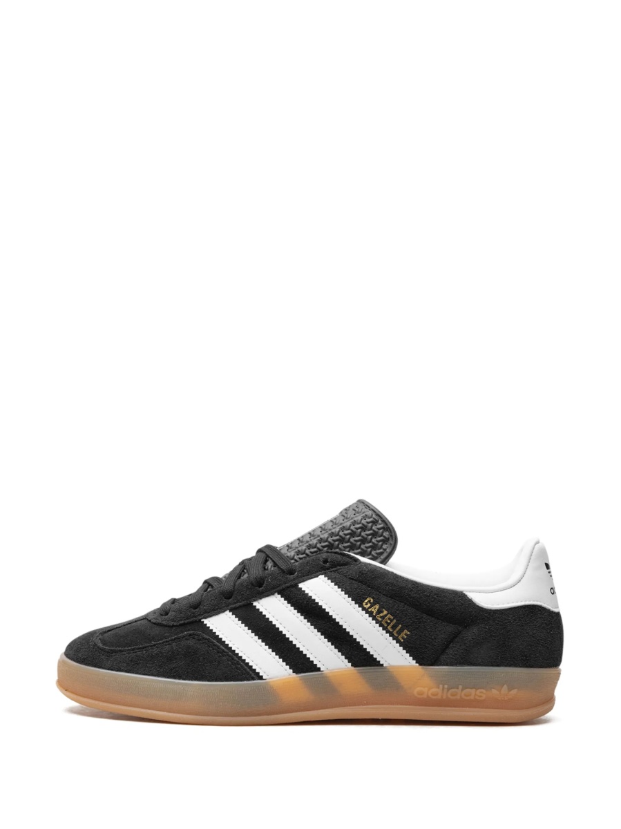 Sneakers adidas Originals negri din piele intoarsa - Img 5