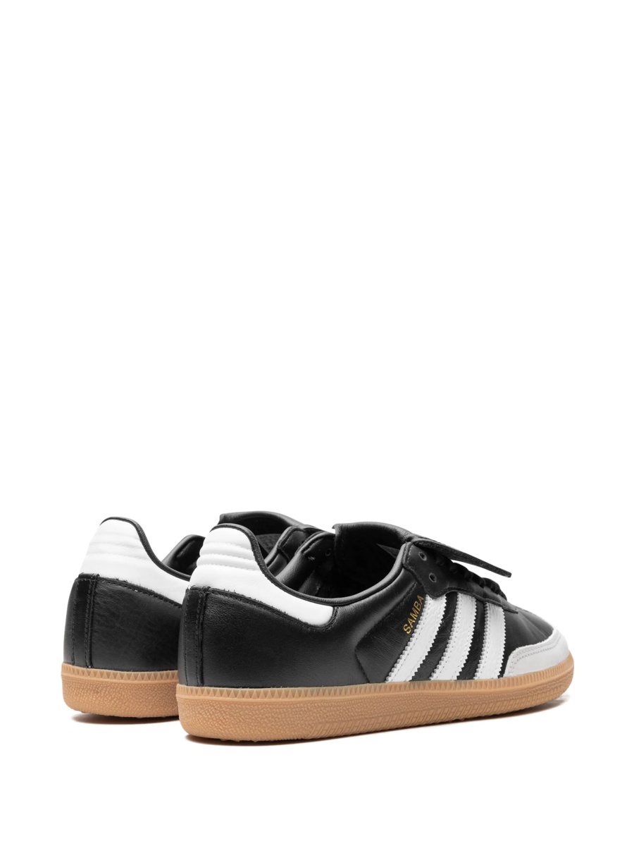 Sneakers adidas Originals negri din piele - Img 3