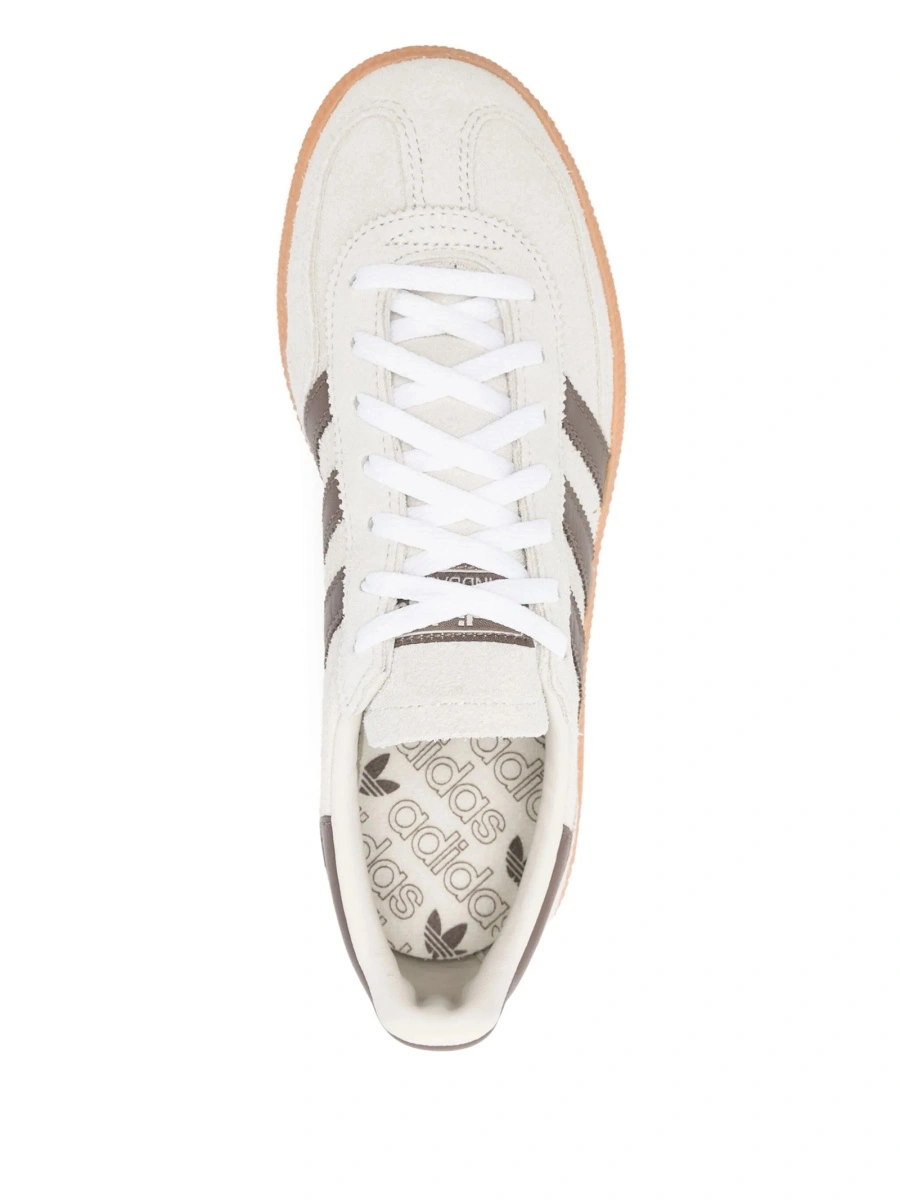 Sneakers adidas Originals neutri din piele intoarsa - Img 4