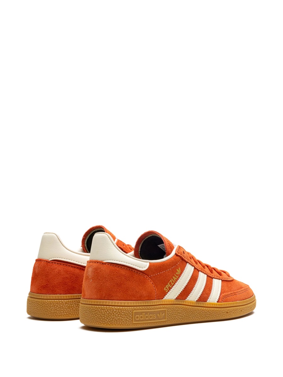 Sneakers adidas Originals portocalii din piele intoarsa - Img 3
