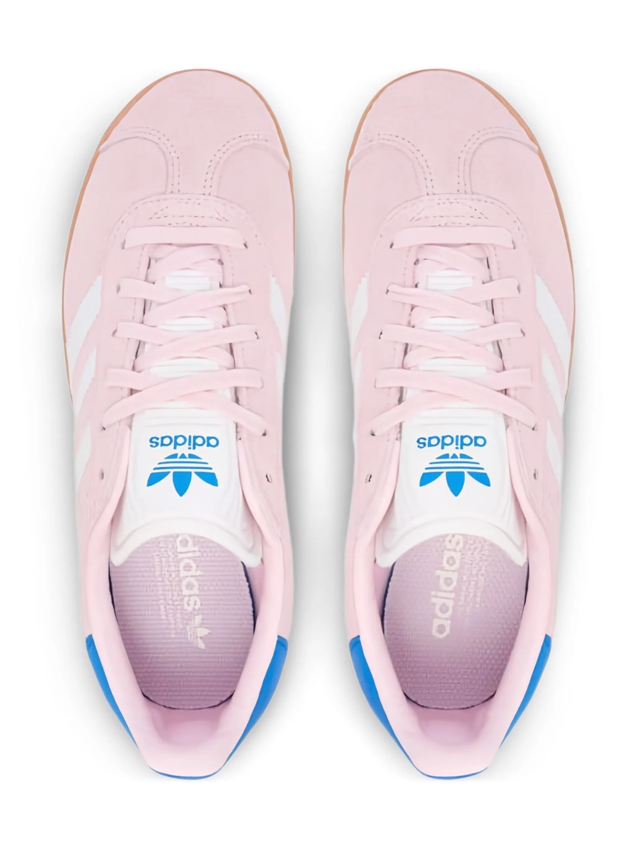 Sneakers adidas Originals roz din piele intoarsa - Img 4
