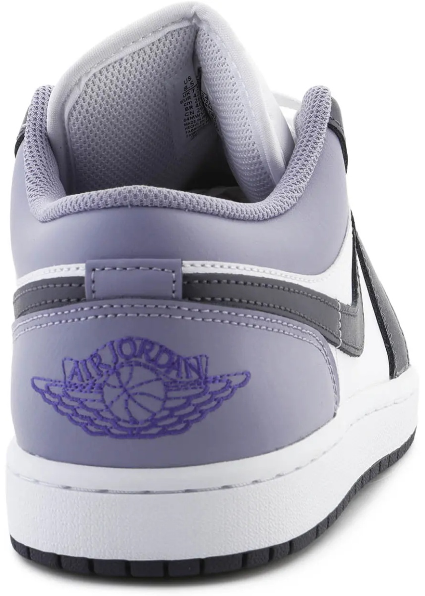 Sneakers Air Jordan 1 LOW White/Indigo Haze Blanc/Brume Indigo - Img 5